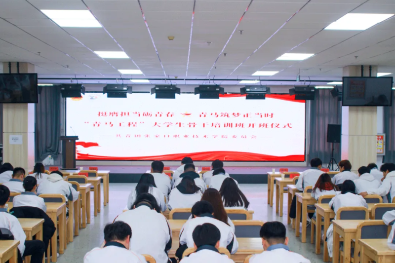 挺膺担当砺青春 青马筑梦正当时 | 我院2024-2025学年“青马工程”培训班开班